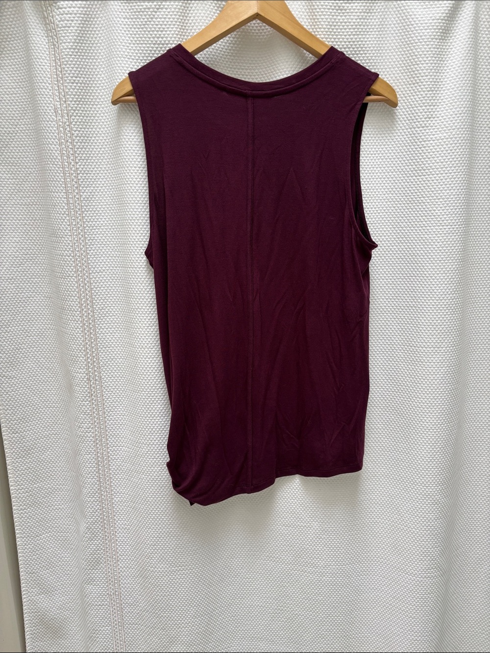 Athleta Side-Tie Tank Top in Plum - Picture 4 of 5